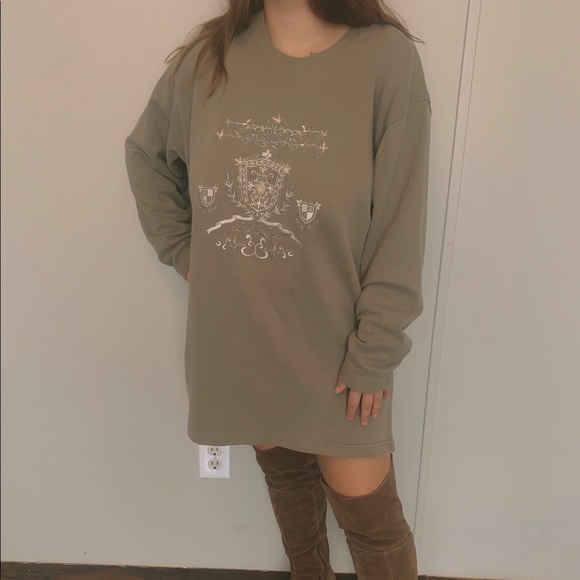 Oversized Vintage Crewneck with cool embroidery - Picture 2 of 5